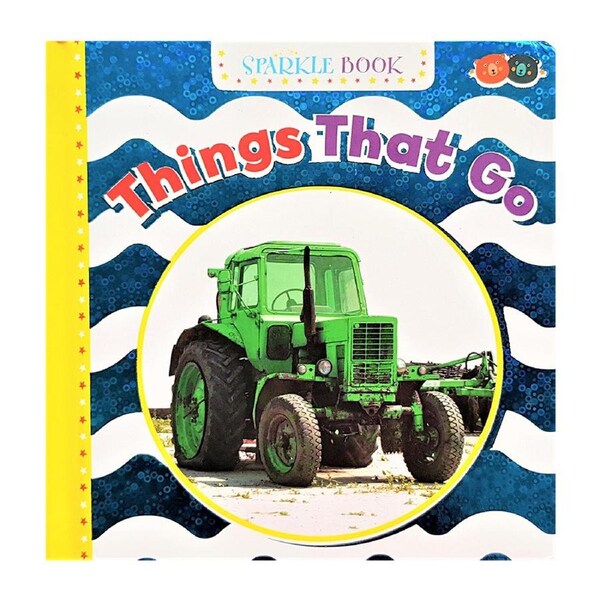 Buddy & Barney Sparkle Books Things That Go Kids/Children Fun Learning 18m+