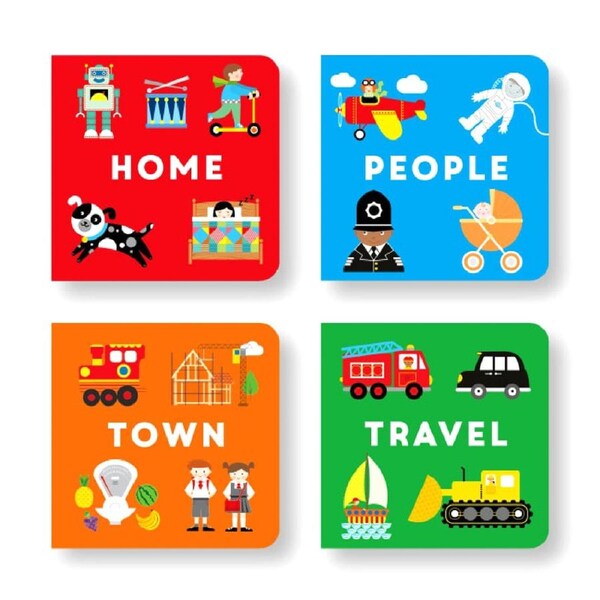 Really Decent Books Little Boxes Big World Kids/Children/Toddler Fun Learning 1+