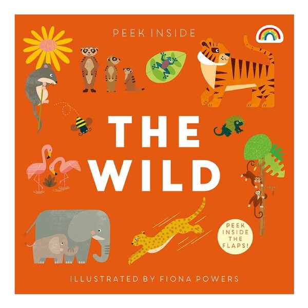 Really Decent Books Peek Inside The Wild Kids Educational/Learning Fun Book 1y+