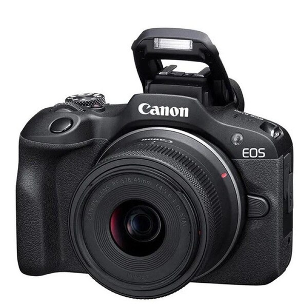 Canon EOS R100 Mirrorless Camera with RF-S 18-45mm Lens