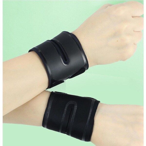 Wrist Brace, Compression Wrist Strap Wrist Wraps Support Wrist for Men & Women,One Size Adjustable For Daily Life & Activities Sports Wristband 2 Pack