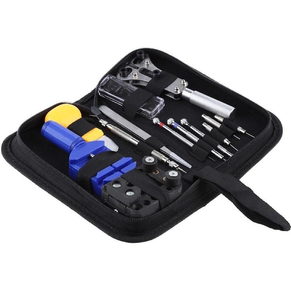Watch Repair Tool Kit Watchmaker Back Case Opener Spring Pin Bars Remover 504Pcs