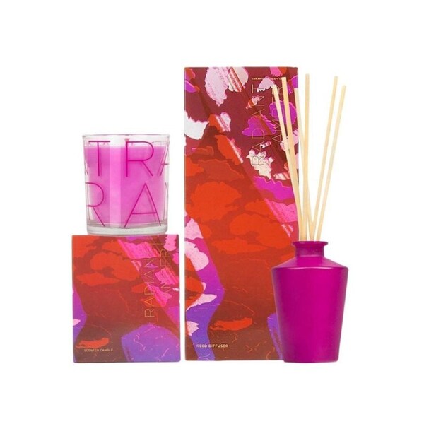 The Aromatherapy Co. SOL Home Fragrance Radiant Amber Candle + Diffuser Set