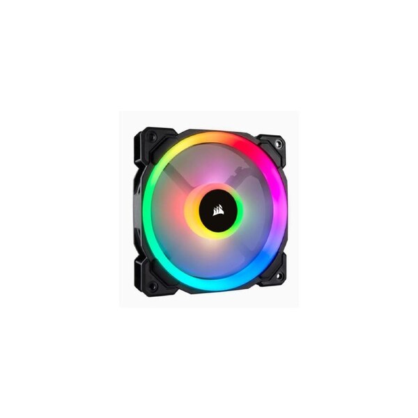 Corsair Light Loop Series, LL140 RGB, 140mm Dual Light Loop RGB LED PWM Fan, 2
