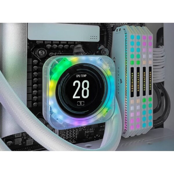CORSAIR iCUE ELITE CPU Cooler LCD Display Upgrade Kit ICE - transforms your