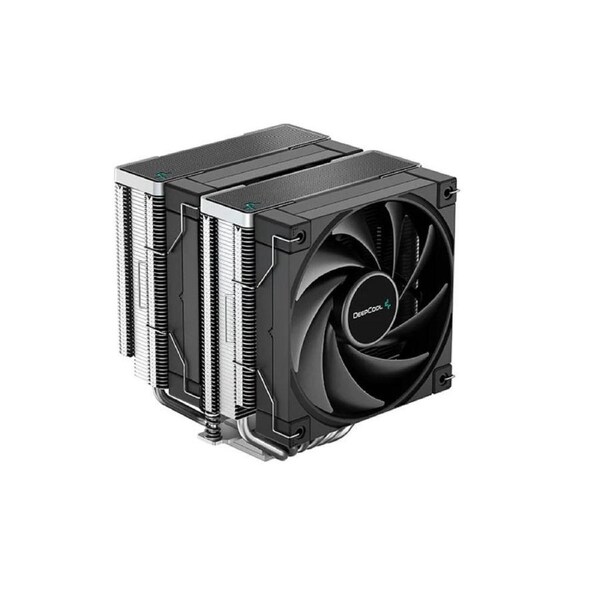 DeepCool AK620 High Performance Dual Tower CPU Cooler, 6 Copper Heat Pipes, 2x 120 FDB Fans, 260W Heat Dissipation LGA2066/2011-v3/1200/1511/1700