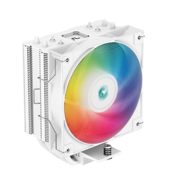DeepCool AG400 ARGB WHITE Single Tower CPU Cooler, TDP 220W, 120mm Static ARGB