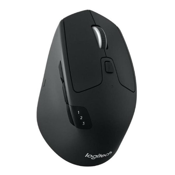 Logitech M720 Triathlon Multi-Device Wireless Bluetooth Mouse with Flow Cross-Computer Control & File Sharing for PC & Mac Easy-Switch up to 3 Devices