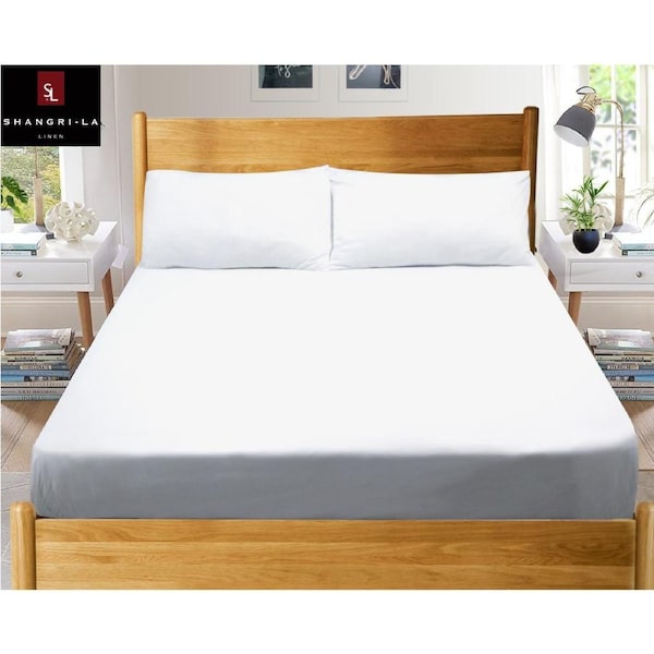 Shangri-La Linen 2000TC Cooling Fitted Sheet Combo Set King Single / Nobility