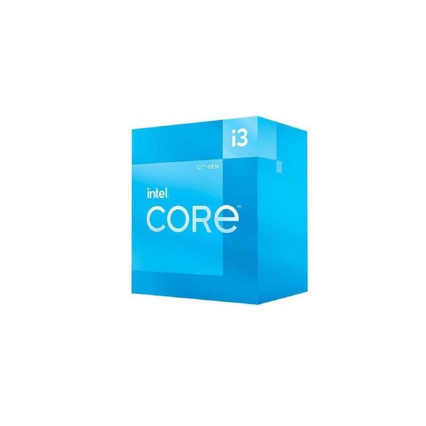 Intel i3-12100 CPU 3.3GHz (4.3GHz Turbo) 12th Gen LGA1700 4-Cores 8-Threads 8MB 65W UHD Graphic 730 Retail Box Alder Lake