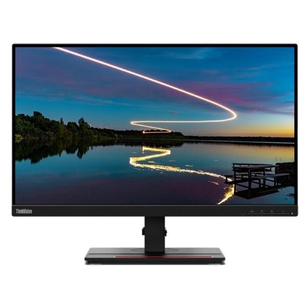 LENOVO ThinkVision T24m-20 23.8'/24' 60Hz FHD IPS Monitor USB-C 1920x1080 16:9 6ms Height Adjust Tilt Swivel Pivot HDMI DP 4xUSB Hub VESA 3Y WTY