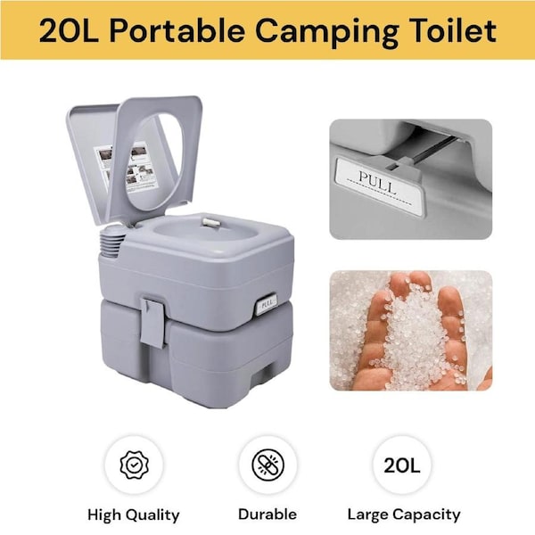 20L Portable Camping Toilet