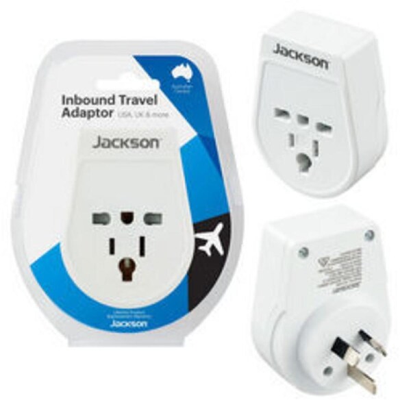 Jackson 2400w 10A Max Inbound Lightweight Smart Travel Adaptor PTA878M