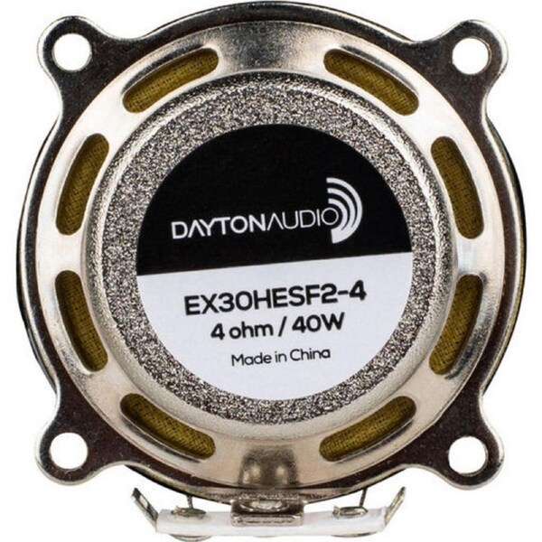 Dayton Audio 30mm 40W 4 Ohm Steered Flux Interchangeable Hardware Mount Exciter