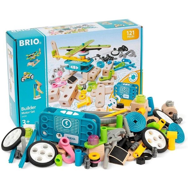 Brio World Builder Motor Set 121pc 34591