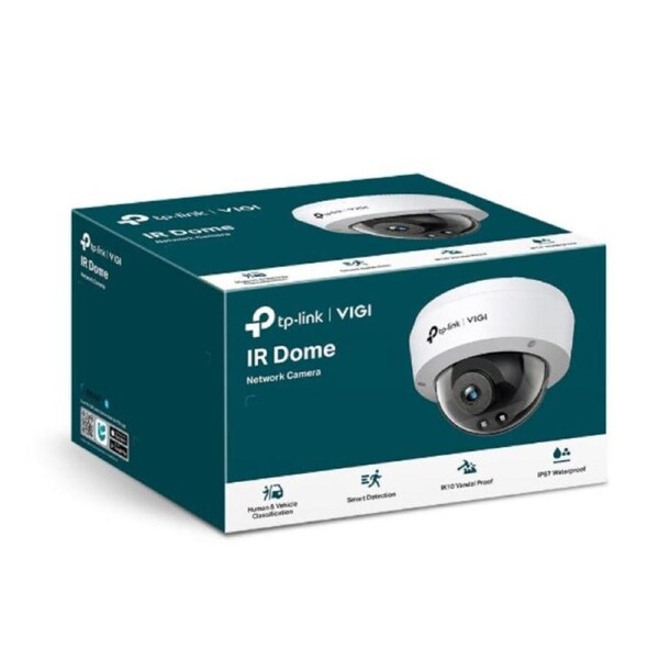 TP-Link VIGI 4MP C240I(4mm) IR Dome Network Camera, 4mm Lens, Smart Detectio