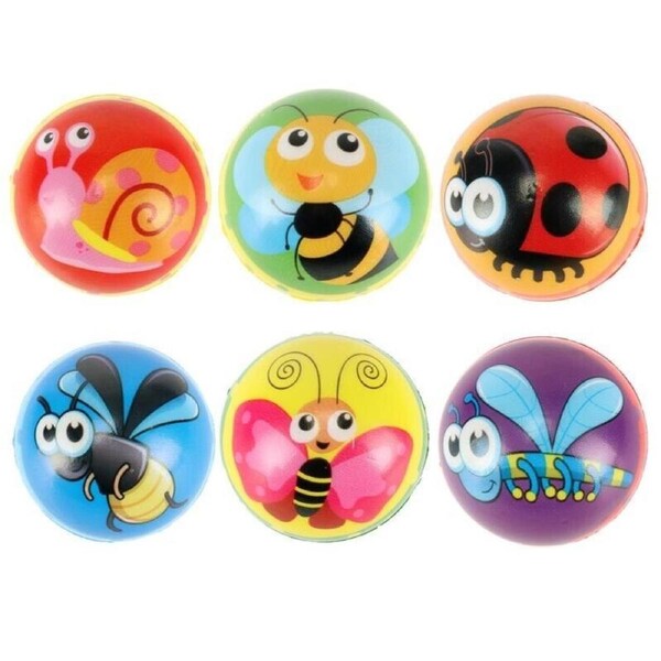 Sweet Bug Anti Stress Ball Relieve Squishy Soft Toy Sensory Fidget Kids Assorted