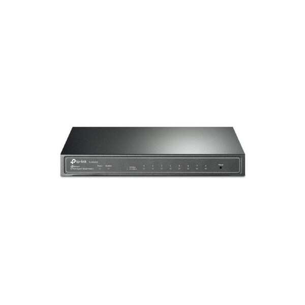 TP-Link TL-SG2008 JetStream 8-Port Gigabit Smart Switch PORT: 8 Gigabit RJ45 Ports: Desktop Steel Case, Static Routing,Omada