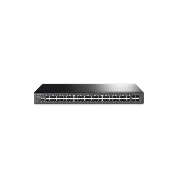 TP-Link TL-SG3452 JetStream 48-Port Gigabit L2 Managed Switch, 4 SFP Slots, Omada SDN, Centralised Mgt, Static Routing (T2600G-52TS)