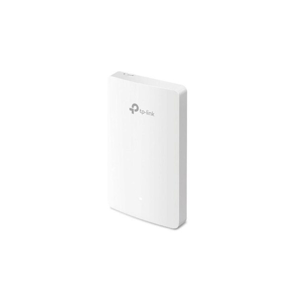 TP-Link EAP615-Wall AX1800 Wall Plate WiFi 6 Access Point, Omada, 1201/574 Mbps, 4x Gigabit Ethernet Port, 2x Antenna, Centralised Management