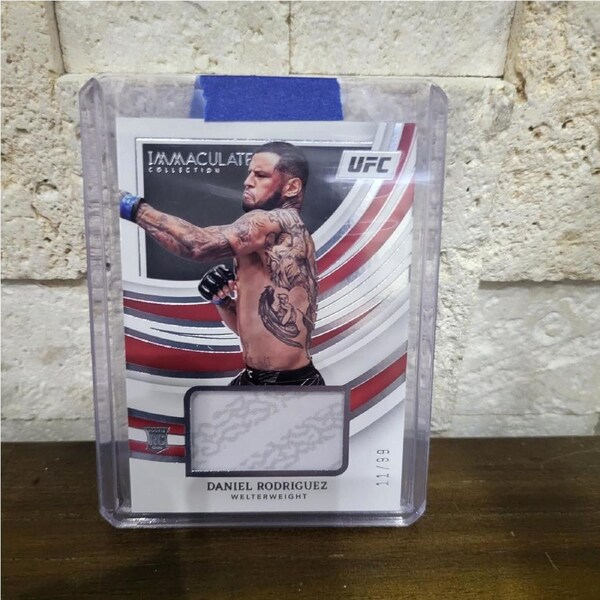2022 Immaculate UFC Fight Night Memorabilia 11/99 Daniel Rodriguez Rookie RC