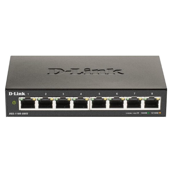 D-Link 8-Port Gigabit Smart Managed Switch