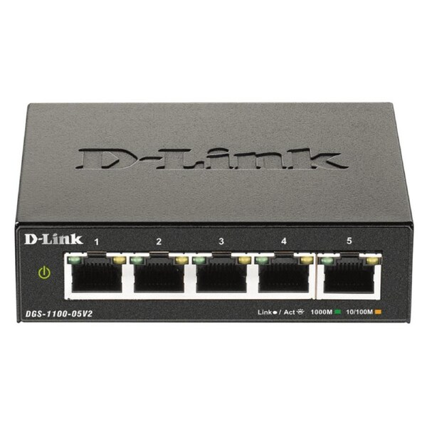 D-Link 5-Port Gigabit Smart Managed Switch