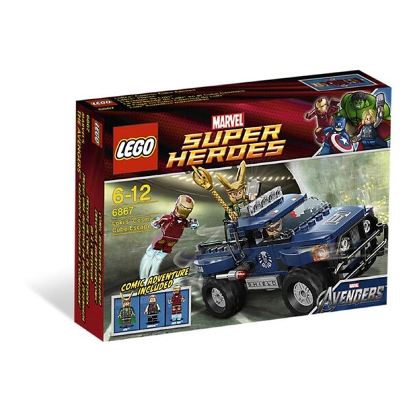 LEGO 6867 - Marvel Super Heroes Loki's Cosmic Cube Escape