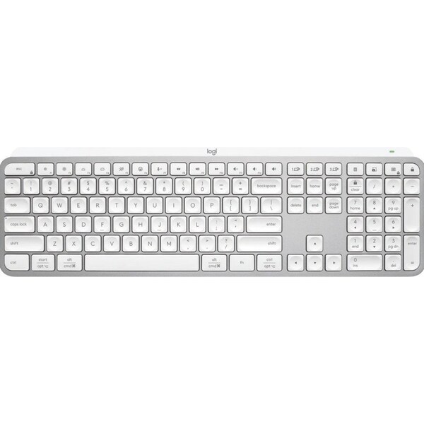Logitech MX Keys S Advanced Wireless Illuminated Keyboard Pale Grey