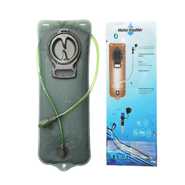 Hydration System Water BladderBag Camping Hiking Cycling Backpack 2.5L with Tube
