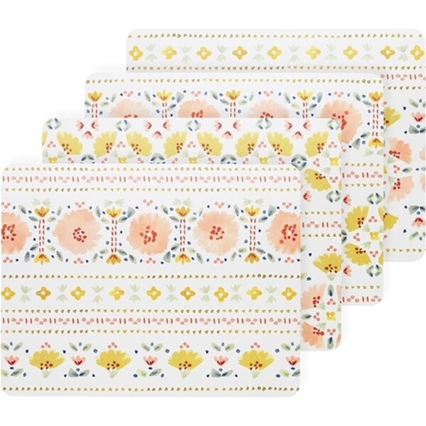 4pc Ecology 26x34cm Clementine Set Placemats Dining Table Protection Home Decor