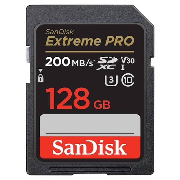 SanDisk 128GB Extreme PRO SDXC Card