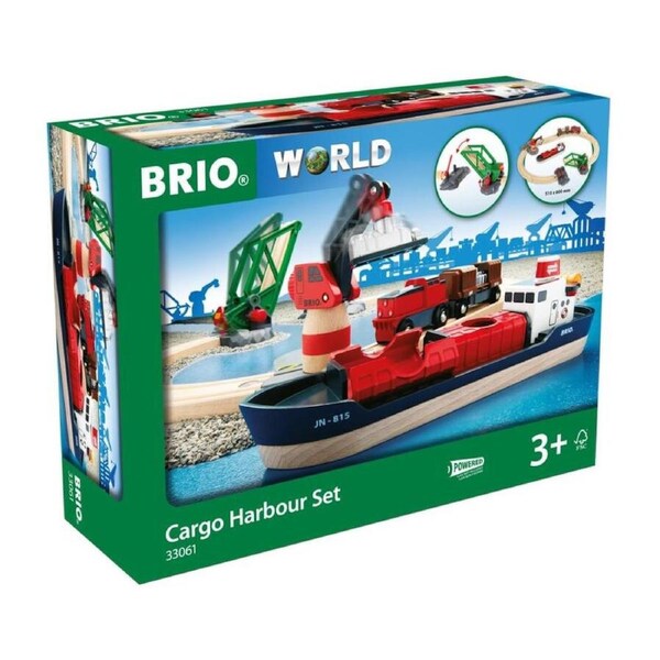 Brio World Cargo Harbour Set 33061