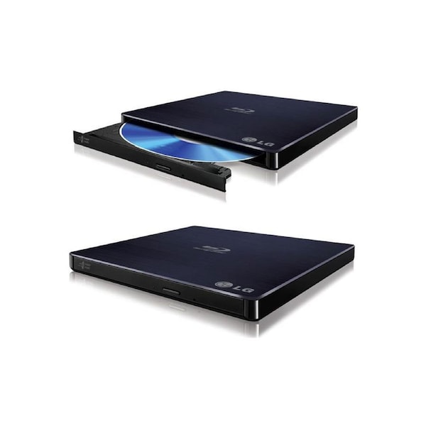 LG BP50NB40 8x Ultra Slim Portable External USB Blu-Ray Drive Burner - M Disc