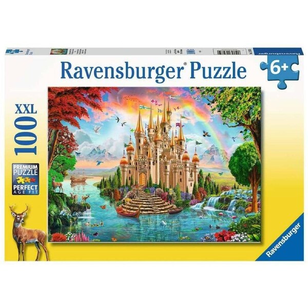 Ravensburger - Fairy Castle Xxl Jigsaw Puzzle 100 Pieces