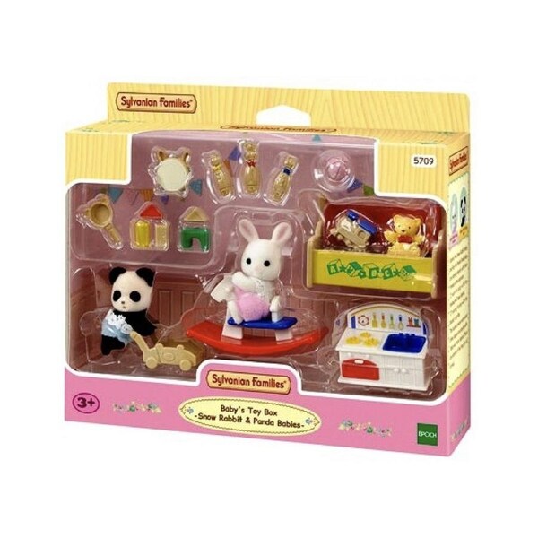 Sylvanian Families Babys Box Snow Rabbit/Panda Babies Kids Playset Toy 3y+
