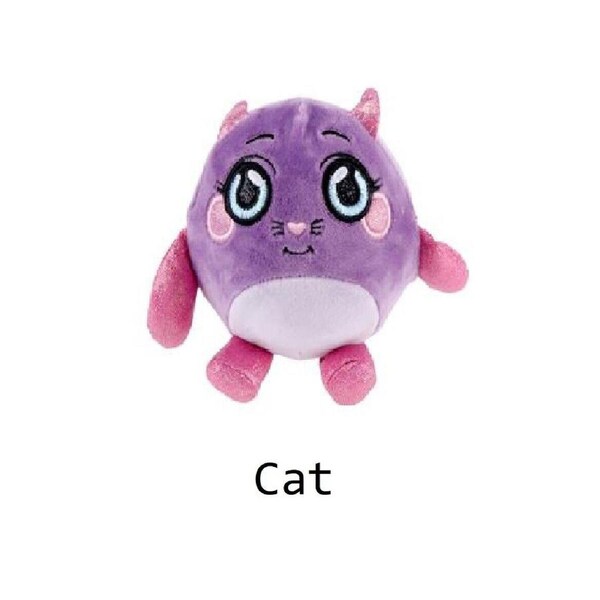 Collectible Plush Toy Cute Creatures Squeeze Sensory Fidget Toy AntiStress - Cat