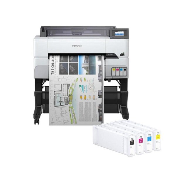 EPSON SCT3465 Large Format Printer & E41L Inks