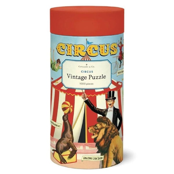 Cavallini Vintage Puzzle Circus 1000 piece