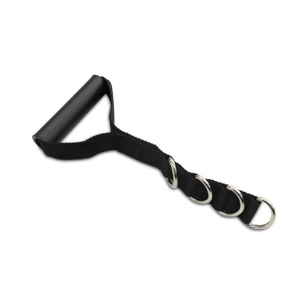 Rubber D Handle Gym Cable Attachment