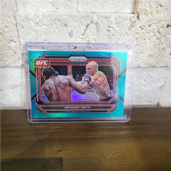 2023 PANINI PRIZM UFC - ANTHONY SMITH Teal Prizm 45/49. #96