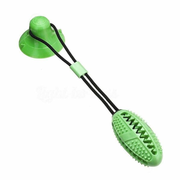 Interactive Rubber Pet Molar Bite Floor Suction Cup Dog Balls Puppy Chew Toy