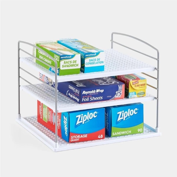 Youcopia Upspace Box Medium Wrap Organizer Adjustable Kitchen Pantry 27.4x30.5CM