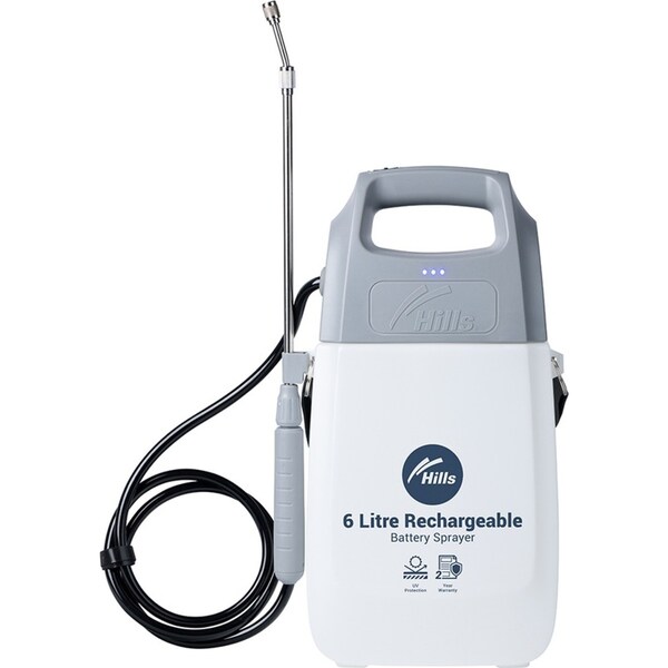 Hills Garden 6L Rechargable Battery Automatic Pressure Water Spray Bottle Set