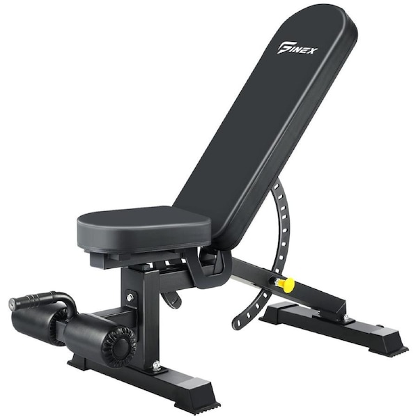 Finex Weight Bench Press Adjustable FID Bench Press Flat Incline Decline Bench