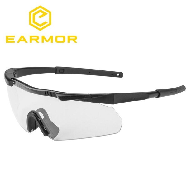 Earmor 400 UV Protection Impact Resistant Shooting Glasses (ER01899SF-CL)