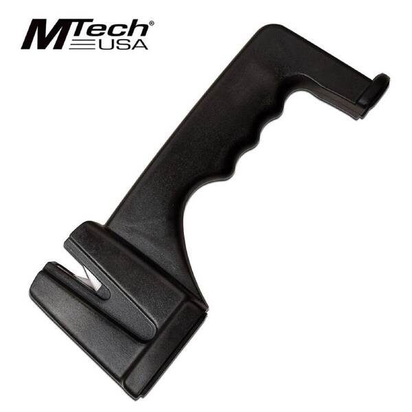 MTech USA Ceramic Knife Sharpener Molded ABS Handle (K-MT-SPN001BK)