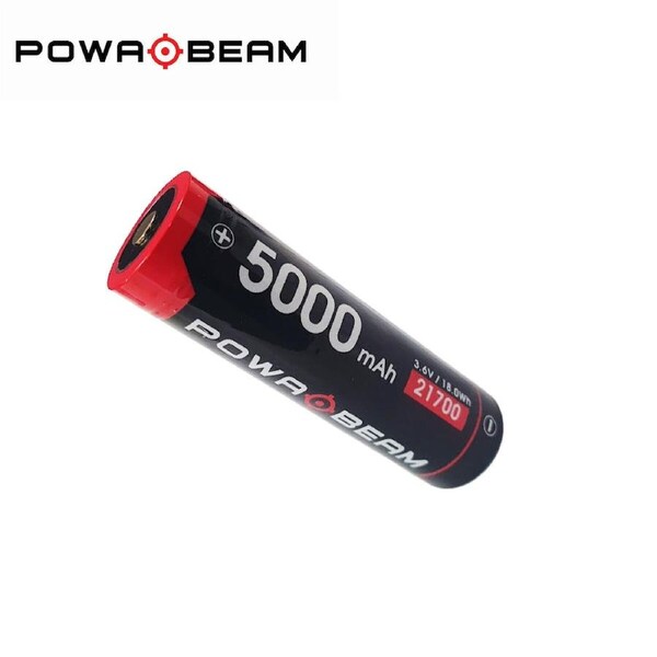 Powa Beam 21700 5000mAh Rechargeable Torch Battery (BAT-S21700)