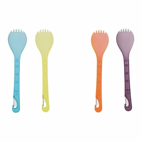 UST Klipp Spork Durable Spoon & Fork Combo 4 Pack (U-1156865)
