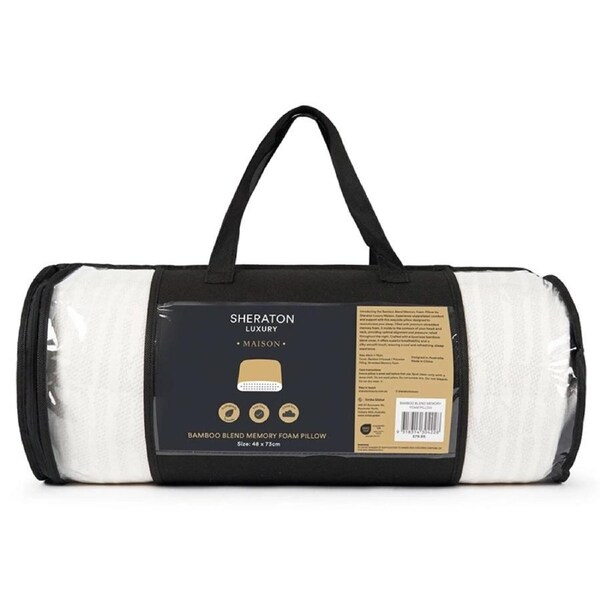 Sheraton Luxury Bamboo Memory Foam Queen Pillow